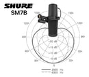 Shure SM7B Microfone Dinâmico