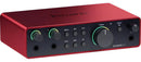 Focusrite Scarlett 2i2 4ª Geração Interface de Áudio