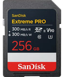 SanDisk Extreme PRO SDXC UHS-II 256GB V90